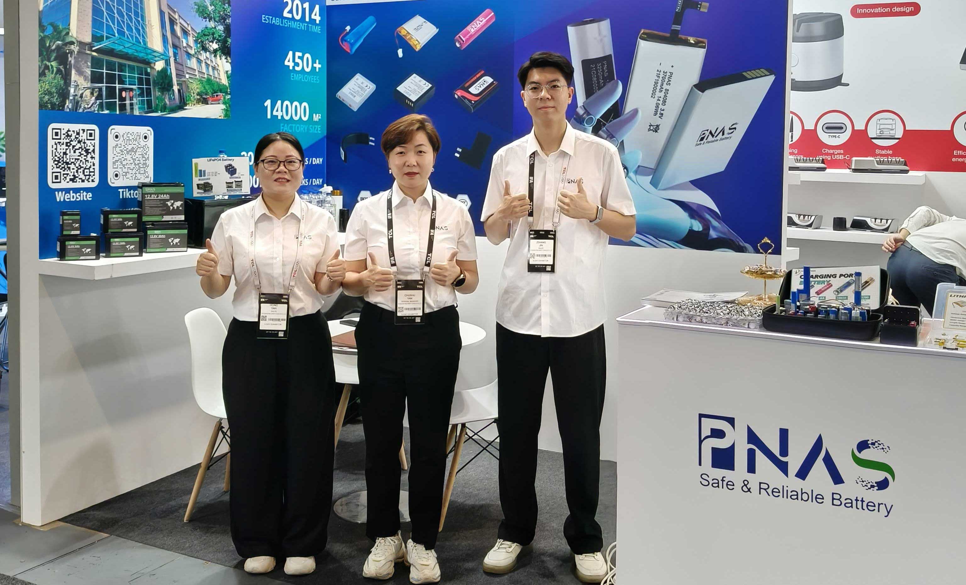 我司亮相柏林電子展，鋰電產品精彩展出